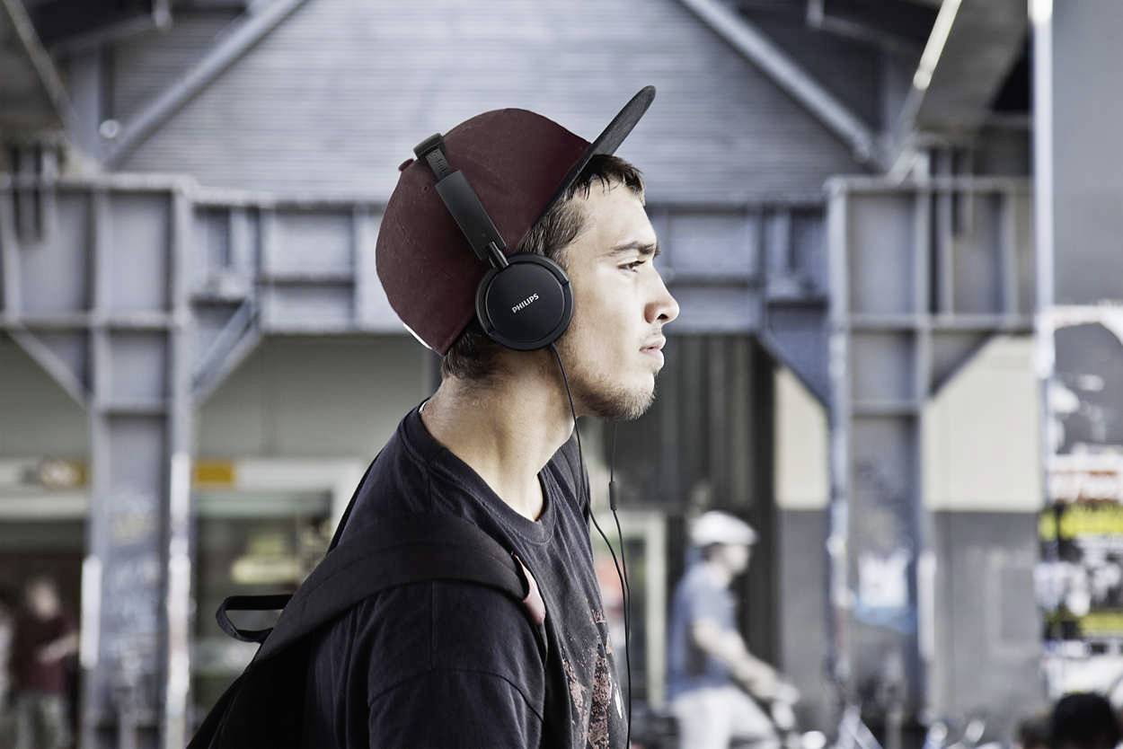 Philips SHL5005 HiFi On Ear Kopfhörer On Ear Schwarz