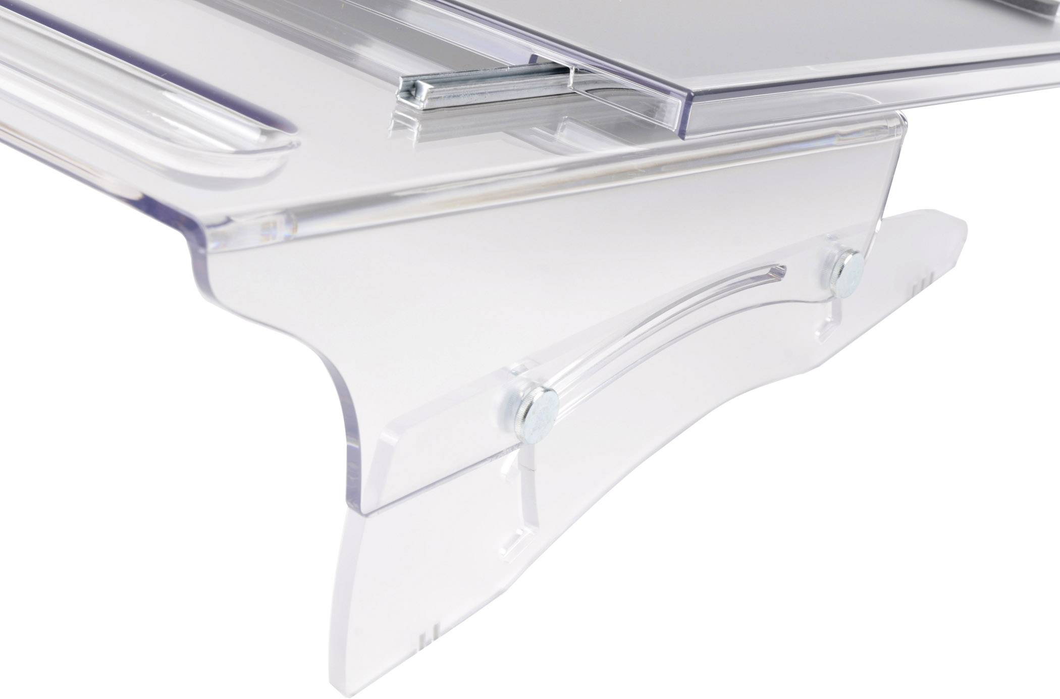 BakkerElkhuizen BNEFDESK640 Dokumentenhalter Transparent (B x H x T) 520 x 390 x 170 mm