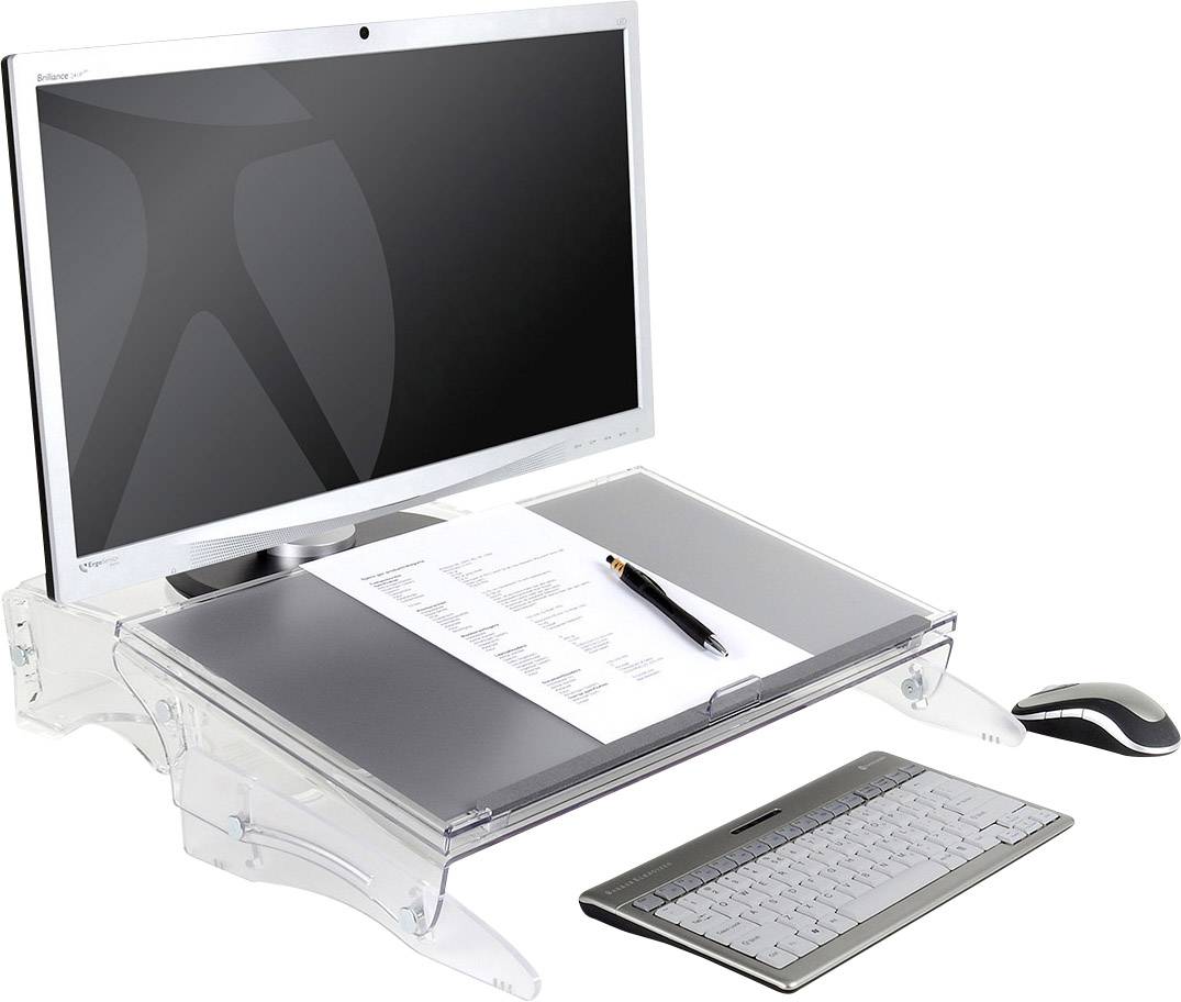 BakkerElkhuizen BNEFDESK640 Dokumentenhalter Transparent (B x H x T) 520 x 390 x 170 mm