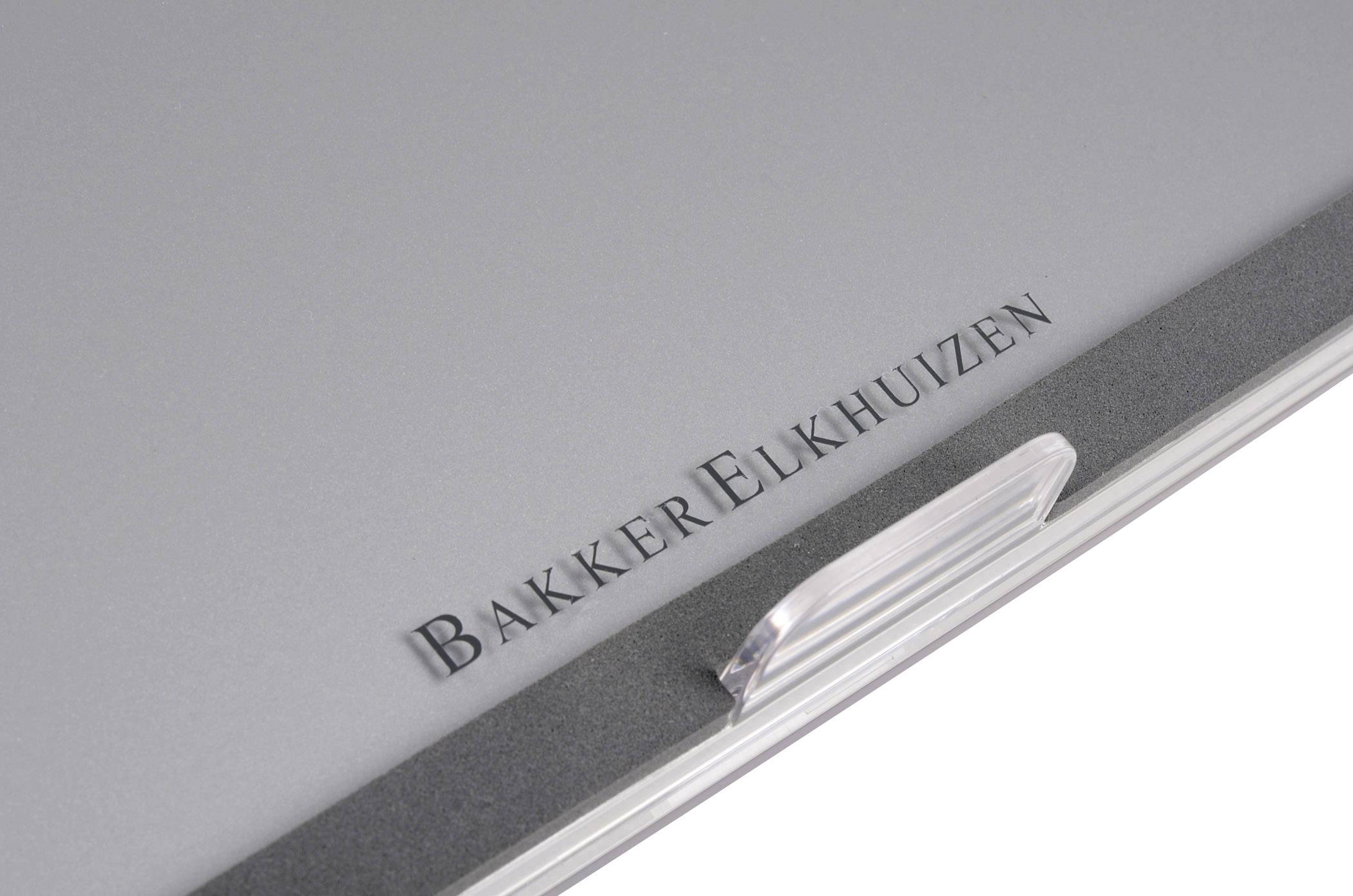 BakkerElkhuizen BNEFDESK640 Dokumentenhalter Transparent (B x H x T) 520 x 390 x 170 mm