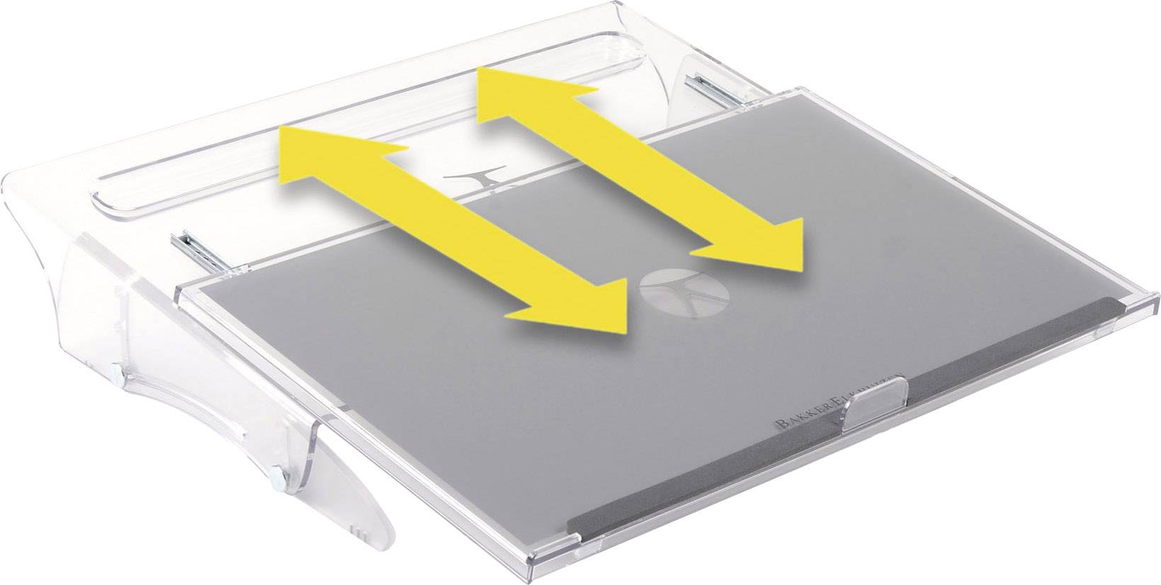 BakkerElkhuizen BNEFDESK640 Dokumentenhalter Transparent (B x H x T) 520 x 390 x 170 mm