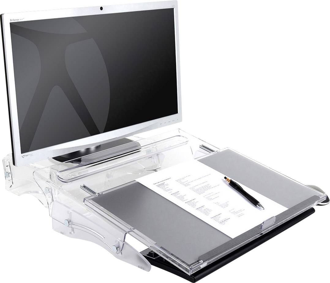 BakkerElkhuizen BNEFDESK640 Dokumentenhalter Transparent (B x H x T) 520 x 390 x 170 mm