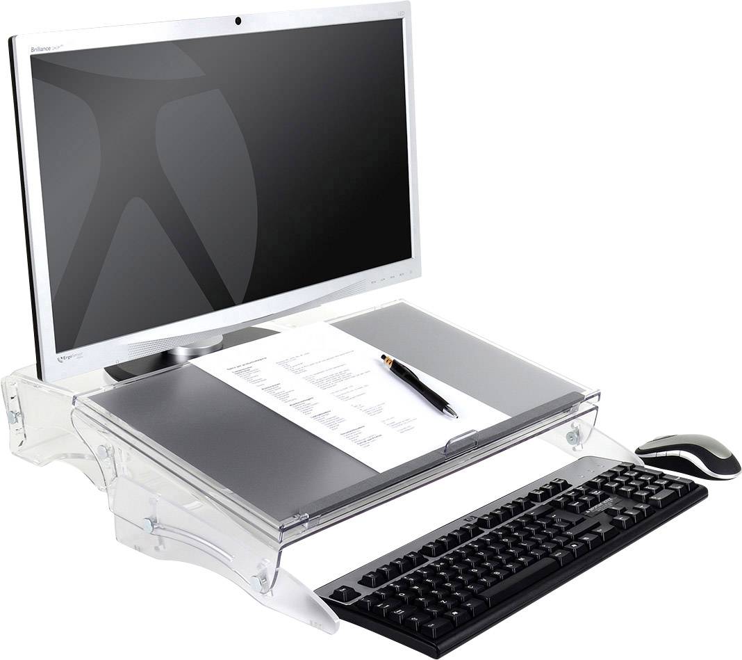 BakkerElkhuizen BNEFDESK640 Dokumentenhalter Transparent (B x H x T) 520 x 390 x 170 mm