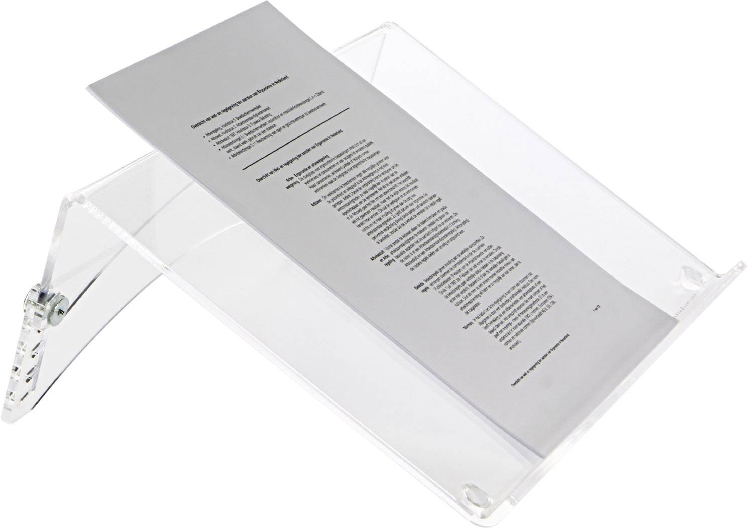 BakkerElkhuizen BNEFDCC Dokumentenhalter Transparent (B x H x T) 384 x 70 x 260 mm