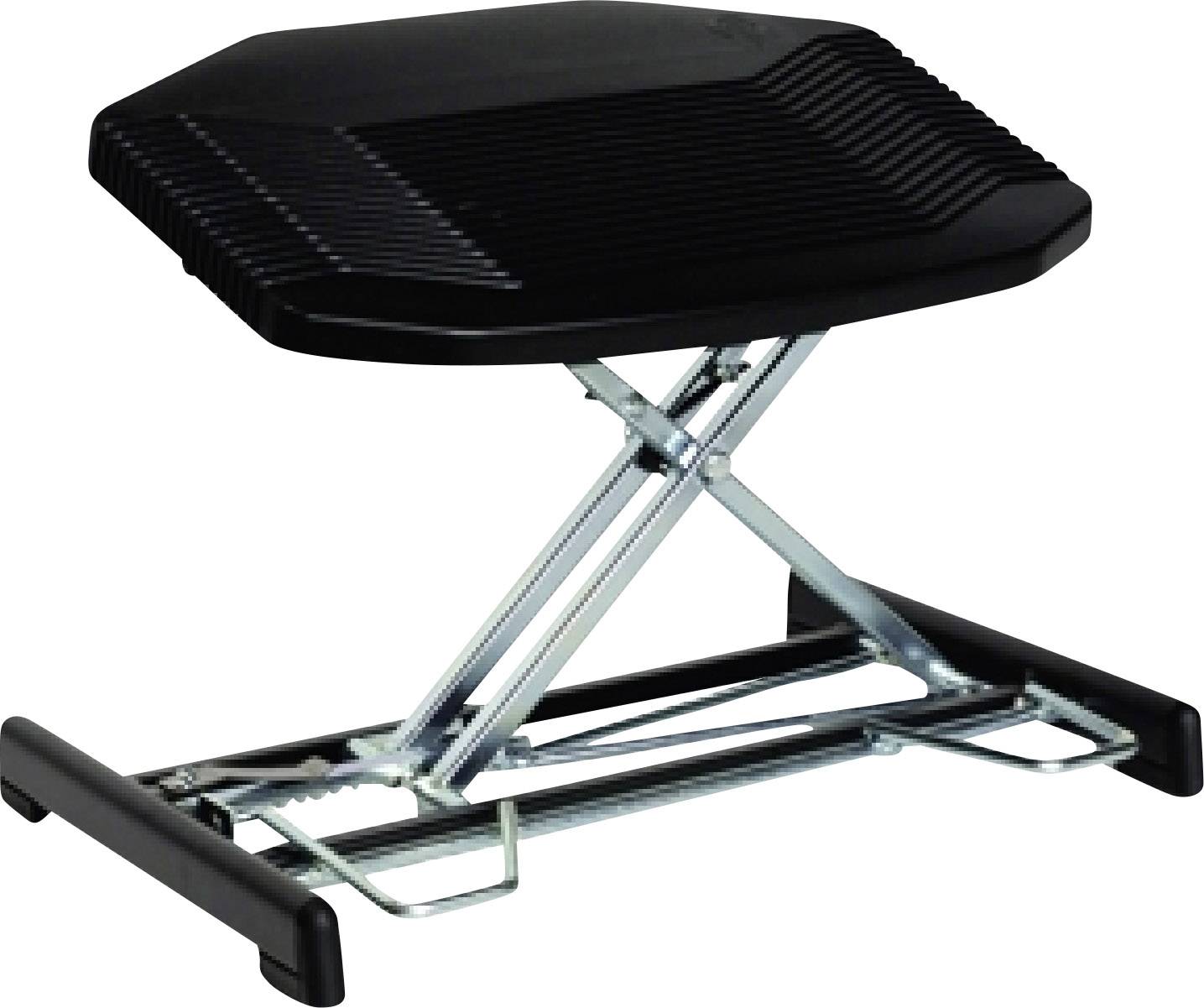 BakkerElkhuizen BNEFRB952 Basic 952 Fußstütze (B x T) 420 mm x 320 mm ergonomisch, neigungsverstellbar Schwarz