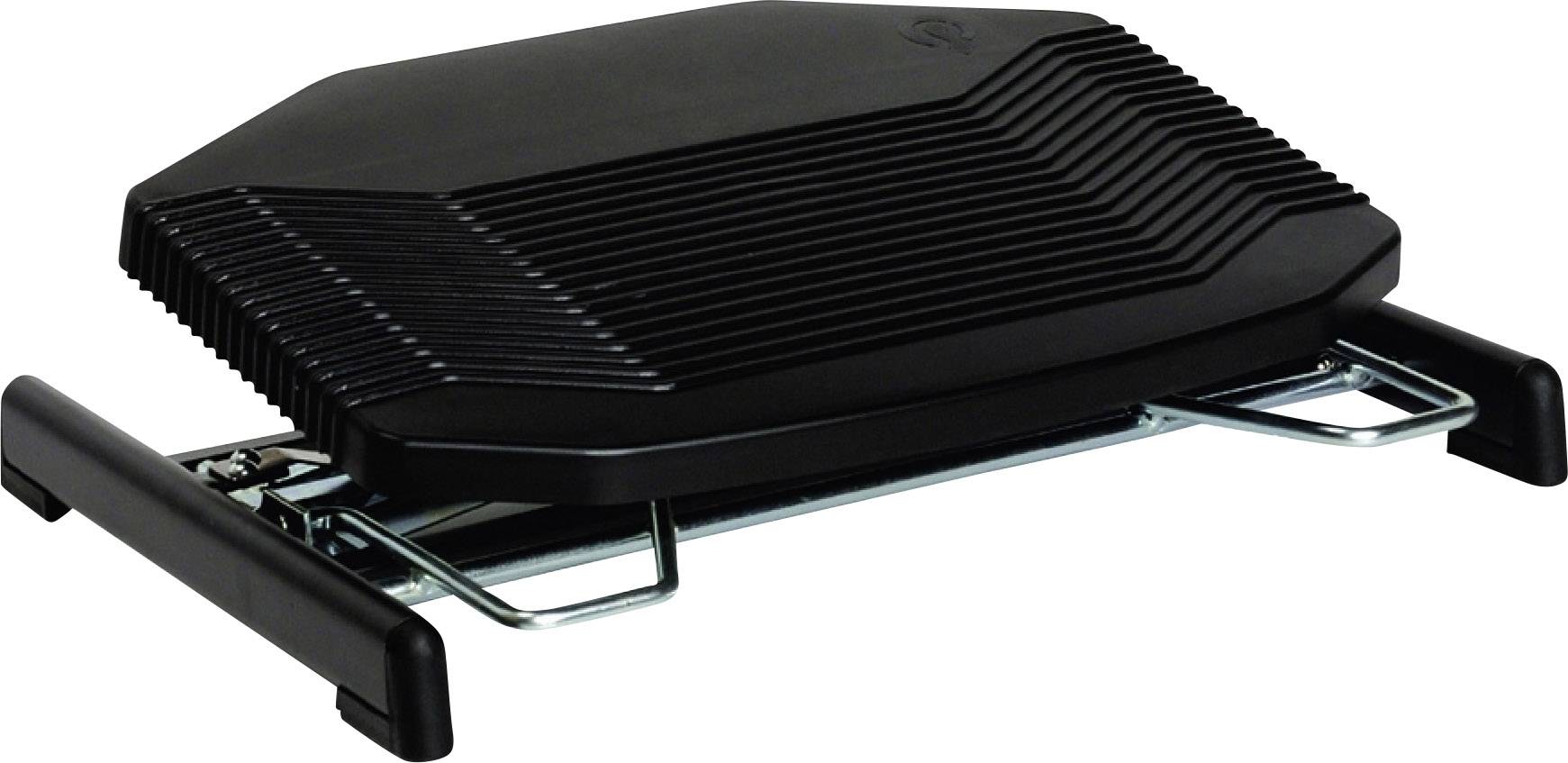 BakkerElkhuizen BNEFRB952 Basic 952 Fußstütze (B x T) 420 mm x 320 mm ergonomisch, neigungsverstellbar Schwarz