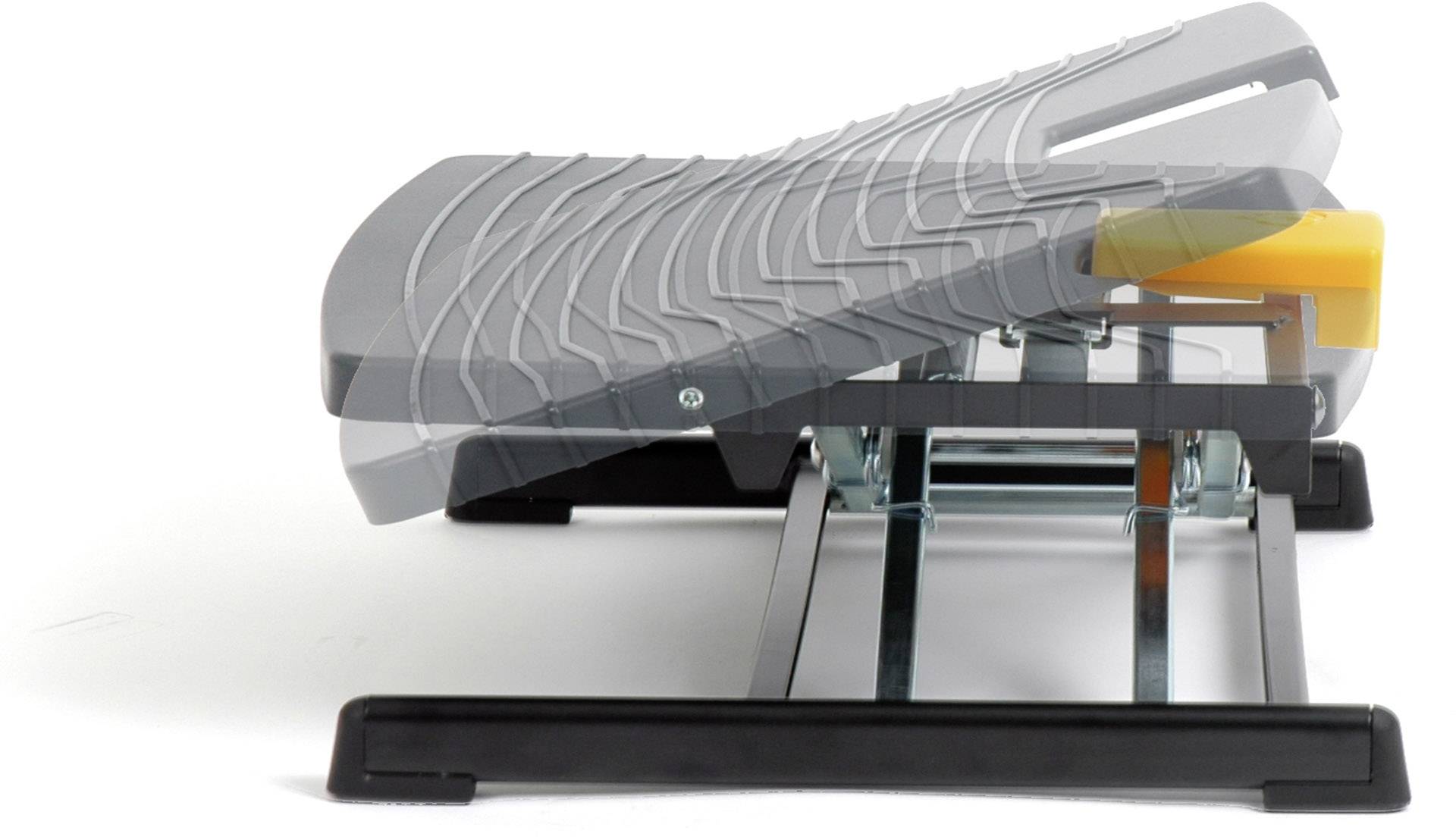 BakkerElkhuizen BNEFRP959 Pro 959 Footrest Fußstütze (B x T) 565 mm x 425 mm ergonomisch, höhenverstellbar, neigungsverstellbar Grau