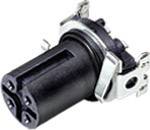 Binder 09 0444 601 05 Miniatur-RundsteckverBuchse, Einbau Gesamtpolzahl: 5 1St.