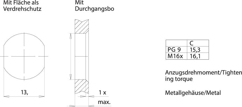 Binder 09 0688 700 03 Miniatur-RundsteckverBuchse, Einbau Gesamtpolzahl: 2 1St.