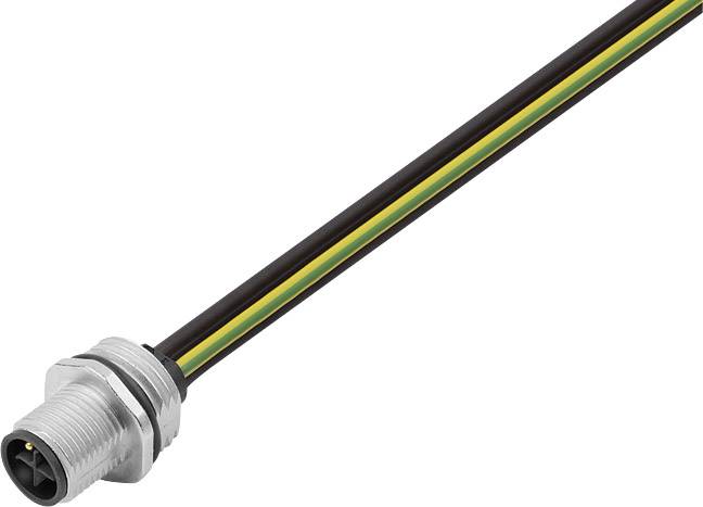 Binder 09 0687 700 03 Miniatur-RundsteckverFlanschstecker Gesamtpolzahl: 2 1 St.