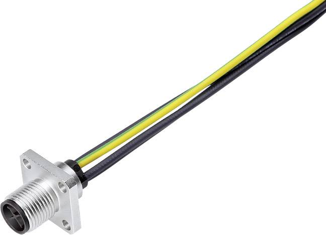 Binder 09 0691 070 04 Miniatur-RundsteckverFlanschstecker Gesamtpolzahl: 3 1St.