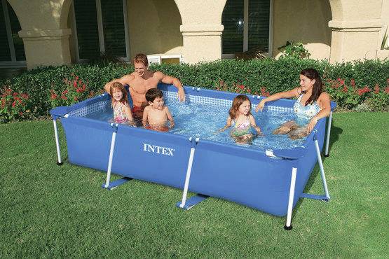 Intex 28271NP Frame Pool (Rohrkonstruktion) 2282 l (L x B x H) 2600 x 1600 x 650 mm