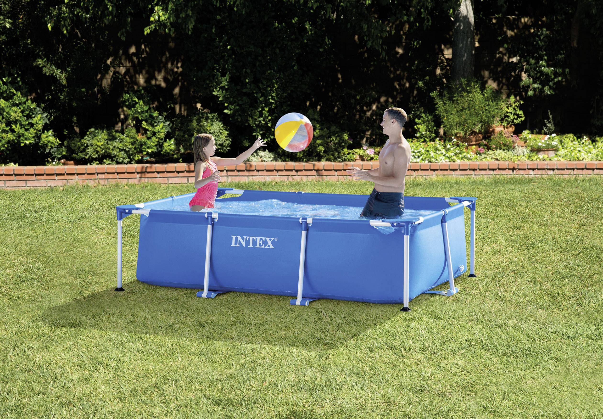 Intex 28272NP Frame Pool (Rohrkonstruktion) 3834l (L x B x H) 3000 x 2000 x 750mm