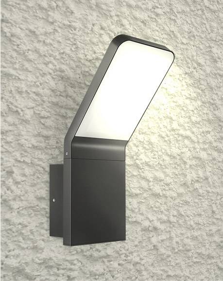 GEV Freya 11045 LED-Außenwandleuchte 9.5 W Anthrazit