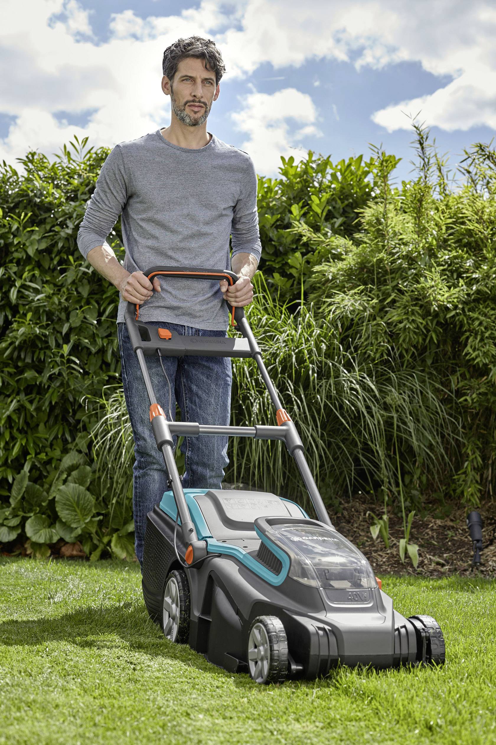 GARDENA 04103-20 PowerMax Li-40/37 Rasenmäher Messer Passend für (Details) Gardena PowerMax Li-40/37