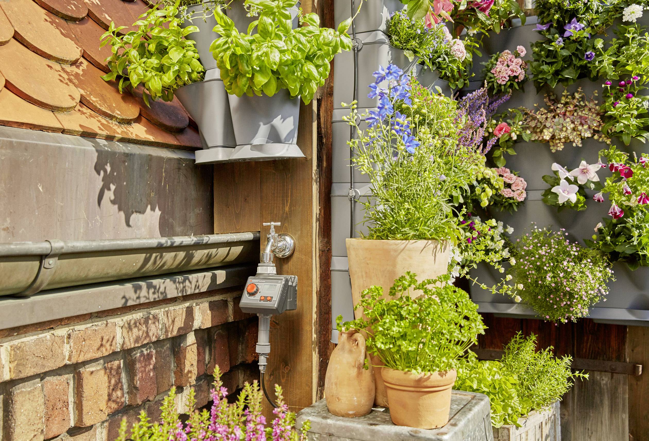 NatureUp! Bewässerungsset Ecke Hahn 13157-20