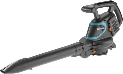 GARDENA PowerJet 40-Li Akku Laubbläser, Laubsauger, Laubhäcksler inkl. Akku, fahrbar 36V