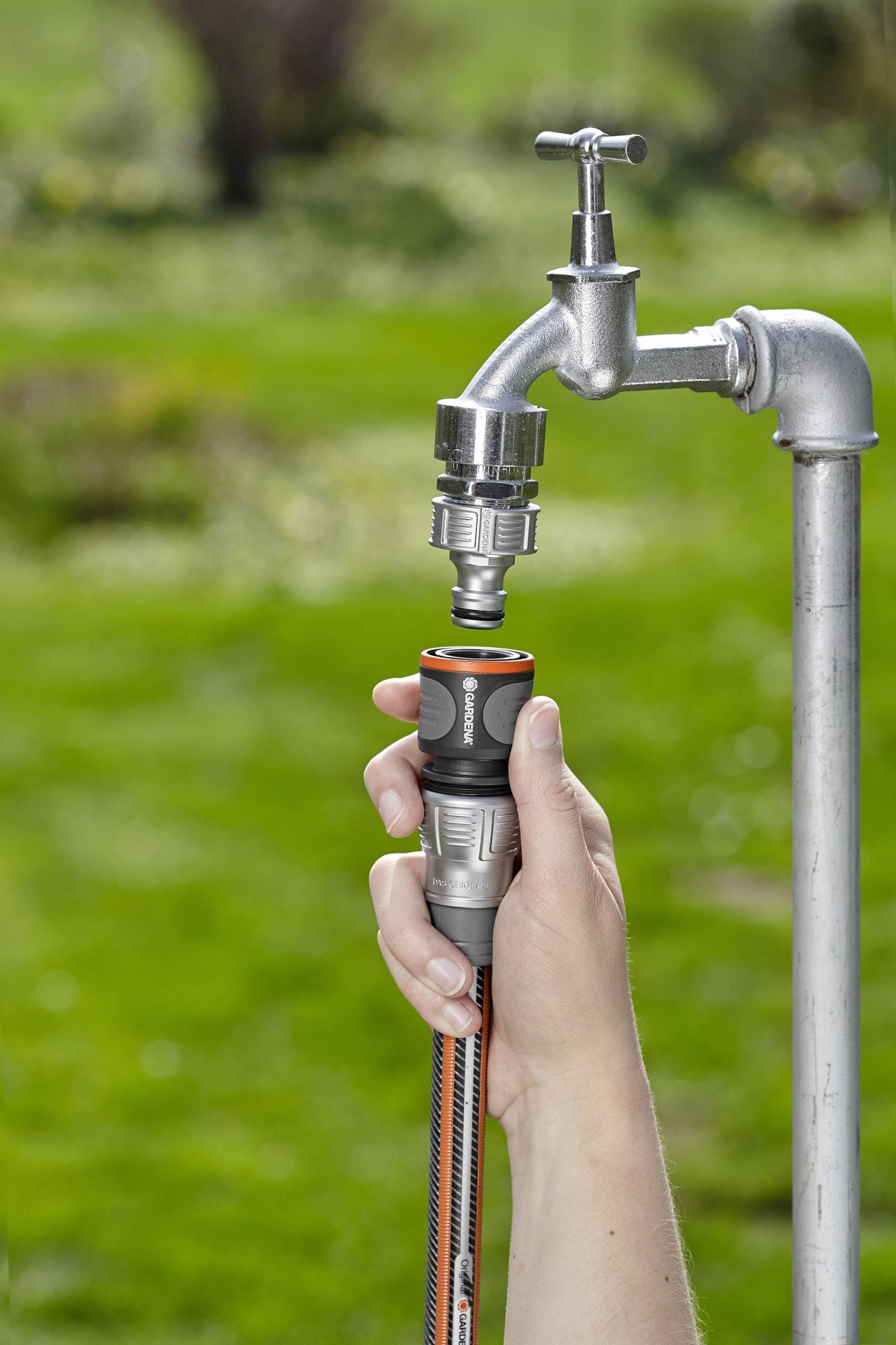 GARDENA 18255-50 Schlauch-Verbinder 13 mm (1/2") - 15 mm (5/8")