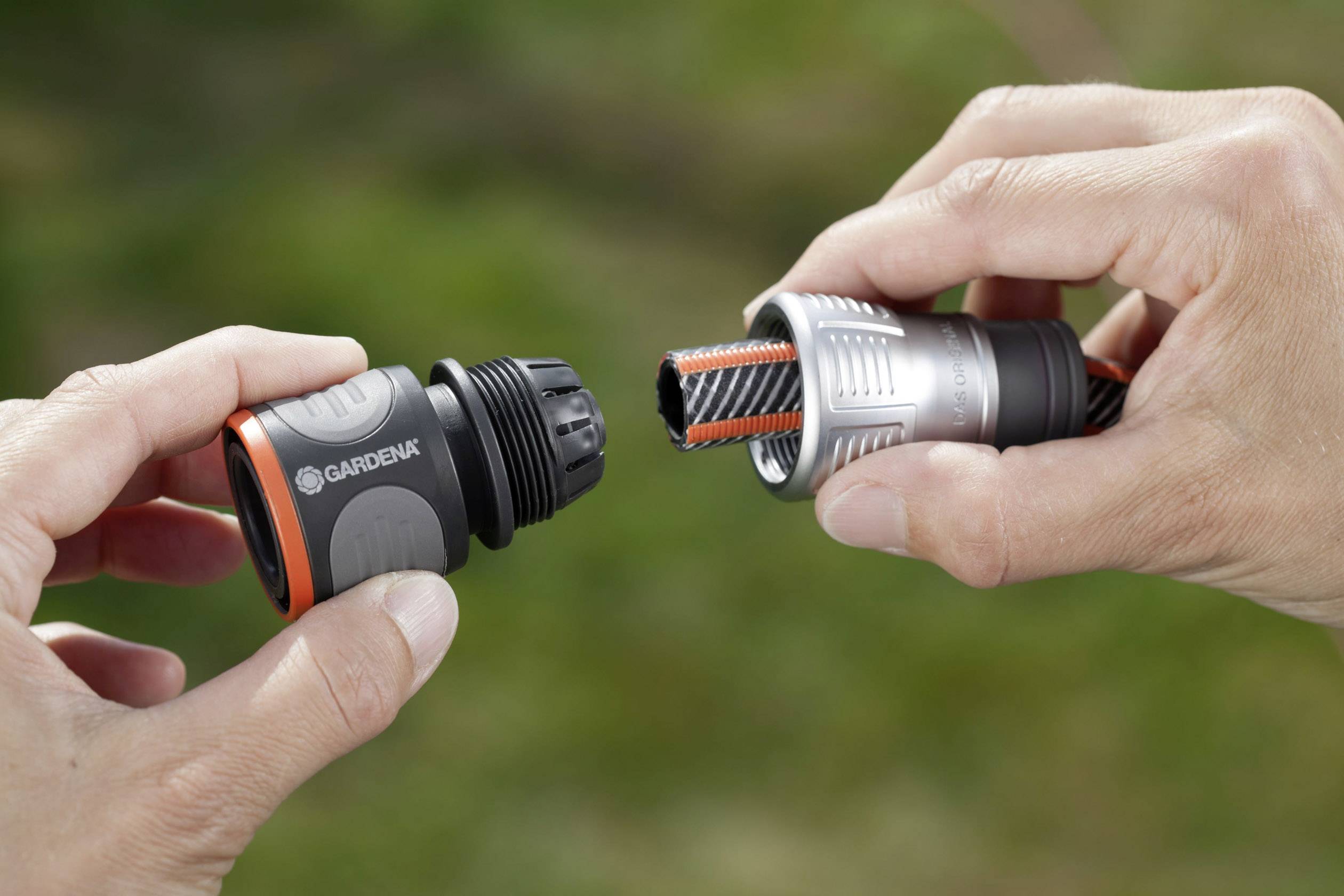 GARDENA 18255-50 Schlauch-Verbinder 13mm (1/2") - 15mm (5/8")