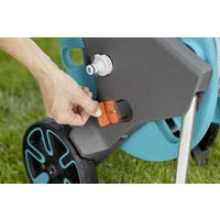 GARDENA 18515-20 CleverRoll M Easy Schlauchwagen 1 St. Türkis, Orange, Grau GARDENA 18515-20 CleverRoll M Easy Schlauchwagen 1 St. Türkis, Orange, Grau