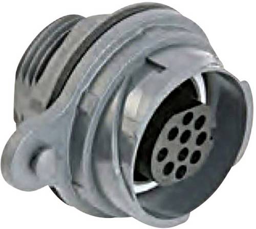 Bulgin PXP7012/10S/CR Rundsteckverbinder Buchse, Einbau Gesamtpolzahl: 10 Serie (Rundsteckverbinder