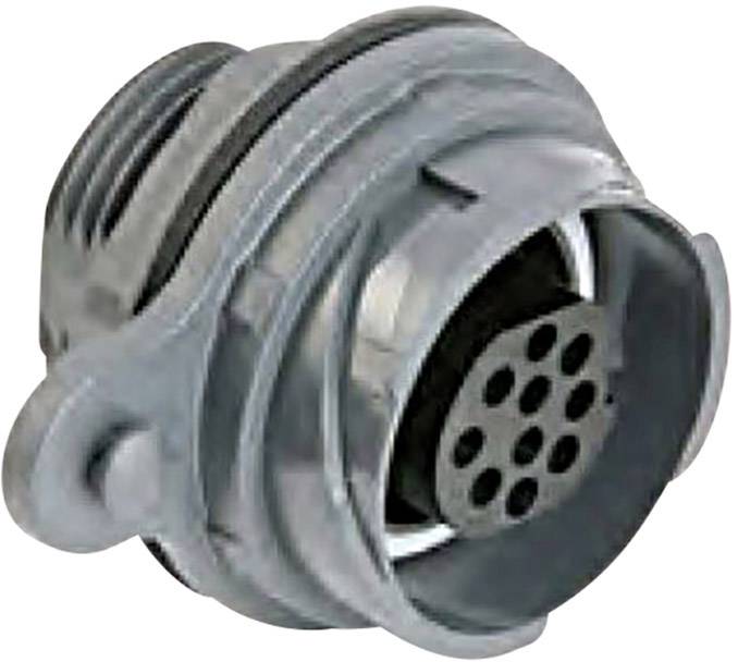 Bulgin PXP7012/10S/CR Rundsteckverbinder Buchse, Einbau Gesamtpolzahl: 10 Serie (Rundsteckverbinder