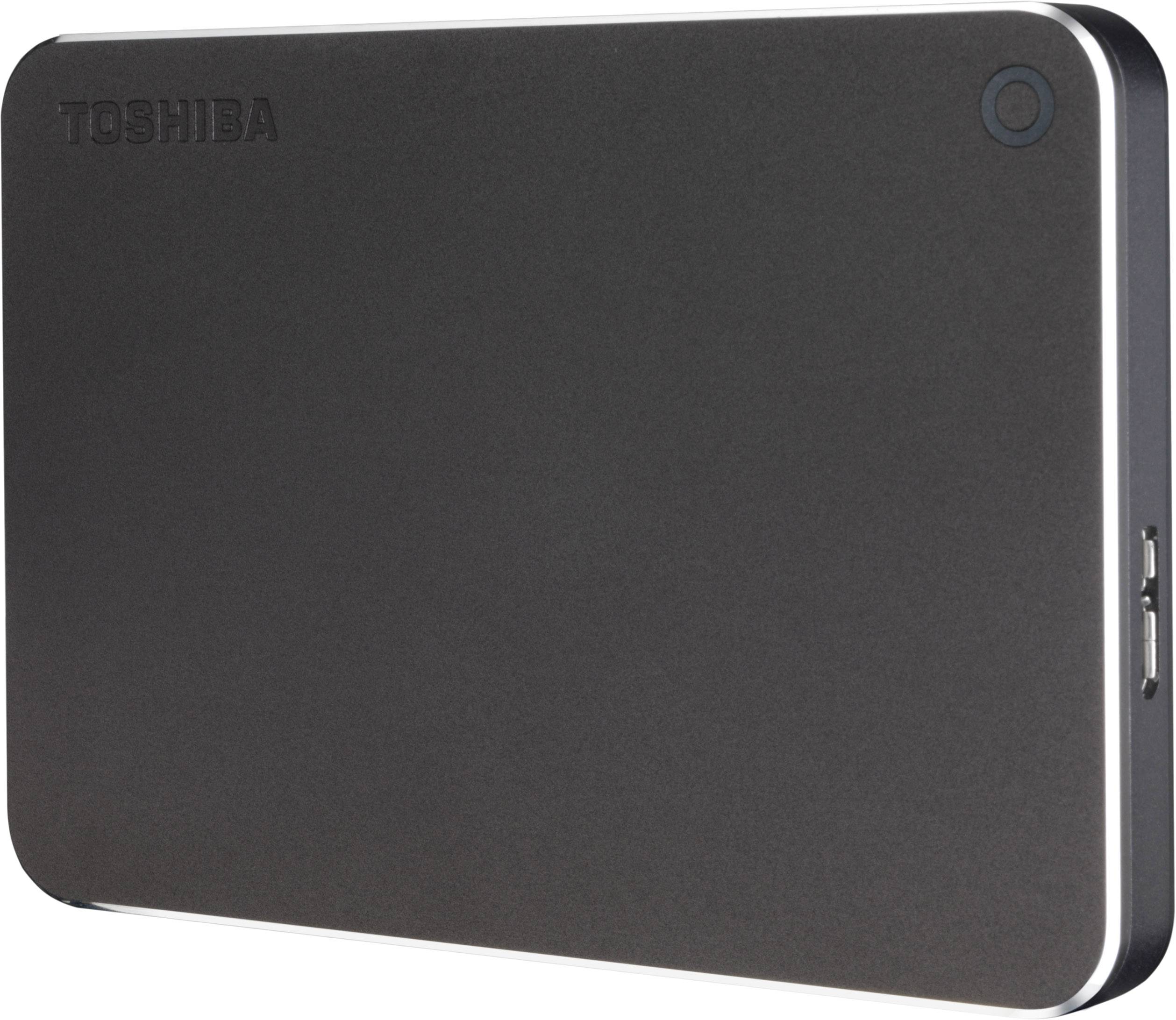 Toshiba HDTW220EB3AA Canvio Premium Externe Festplatte 6.35cm (2.5 Zoll) 2TB Dunkelgrau USB 3.0