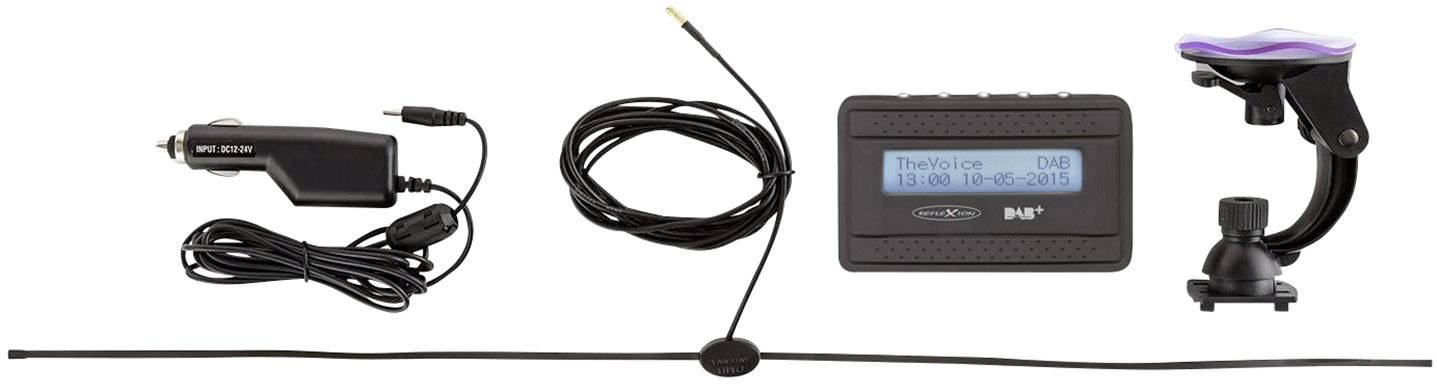 Reflexion AD55D DAB+ DAB+ Empfänger Ladefunktion, Saugnapfhalterung