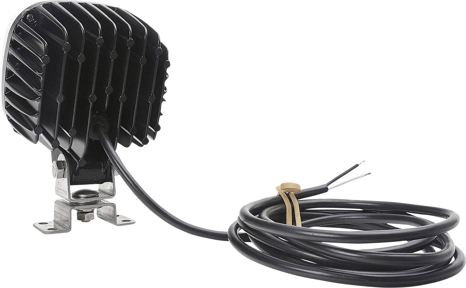 WAS Arbeitsscheinwerfer 12 V, 24 V, 36 V, 48 V, 60 V, 70V W130 8000 1214 Breite Nahfeldausleuchtung (B x H x T) 110 x 159 x 86mm