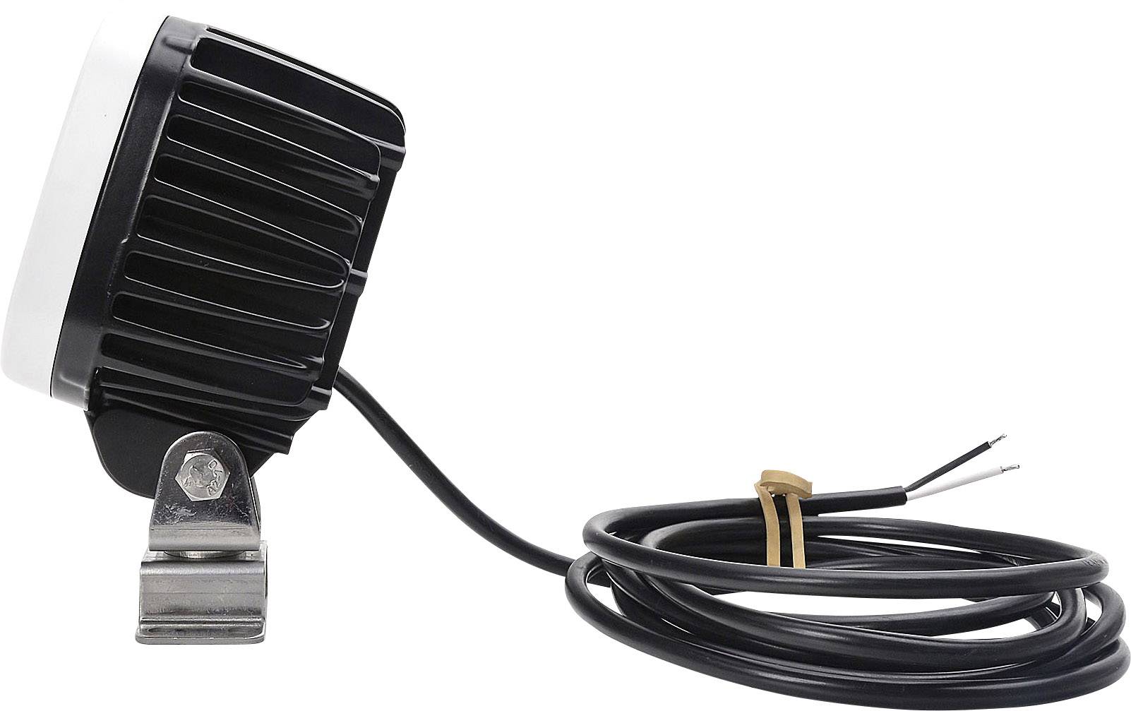 WAS Arbeitsscheinwerfer 12 V, 24 V, 36 V, 48 V, 60 V, 70V W130 8000 1214 Breite Nahfeldausleuchtung (B x H x T) 110 x 159 x 86mm