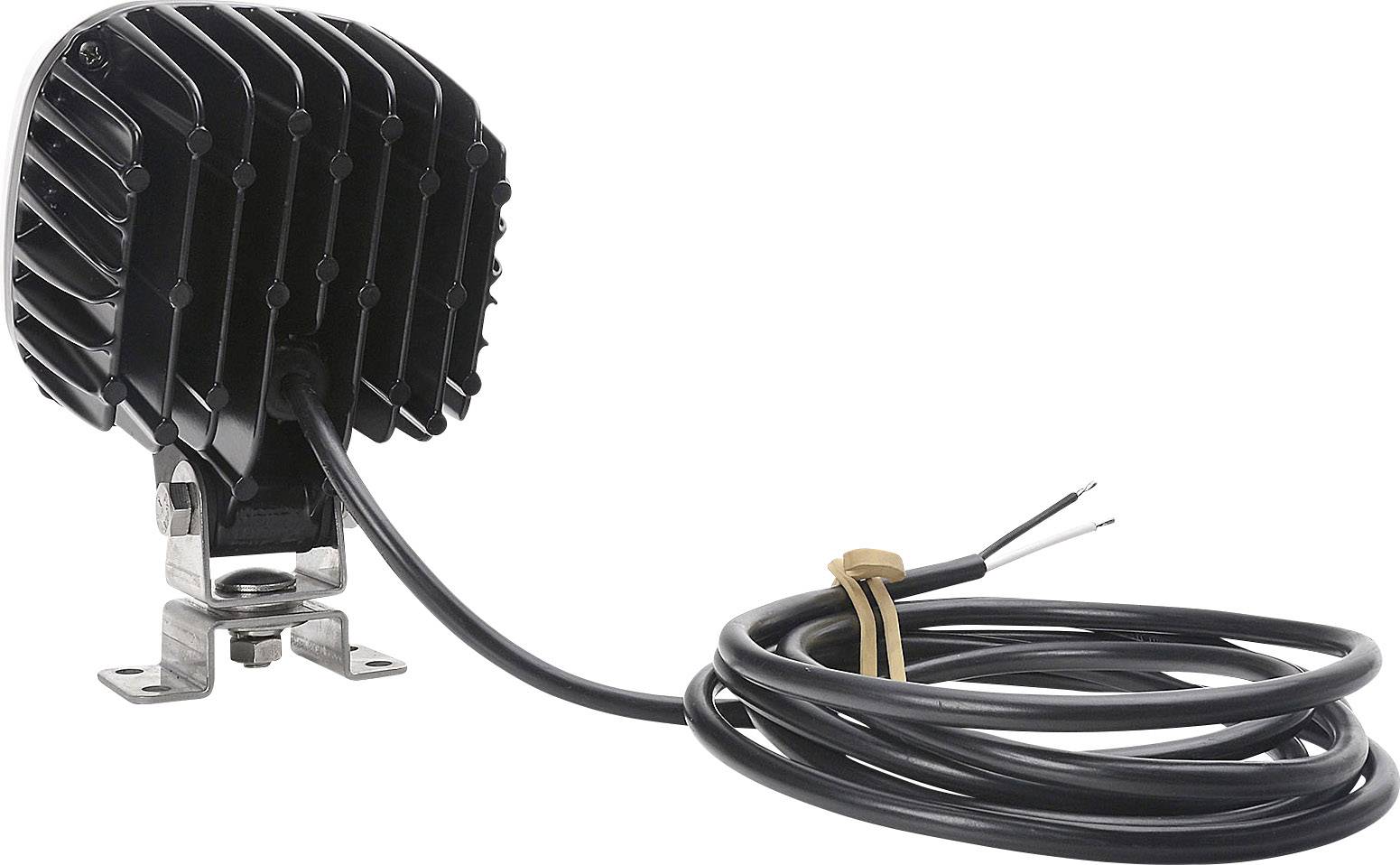 WAS Arbeitsscheinwerfer 12 V, 24 V, 36 V, 48 V, 60 V, 70V W130 8000 Spot 1215 Weitreichende Ausleuchtung (B x H x T) 110 x 159