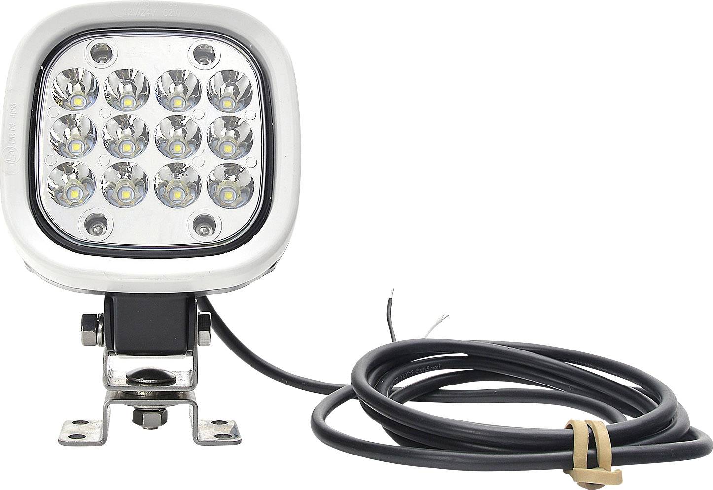 WAS Arbeitsscheinwerfer 12 V, 24 V, 36 V, 48 V, 60 V, 70V W130 8000 Spot 1215 Weitreichende Ausleuchtung (B x H x T) 110 x 159