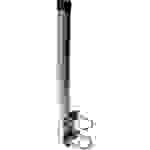 AllVision Balkonhalter Rohr für Geländermontage H= 50cm SAT-Brüstungshalterung Silber