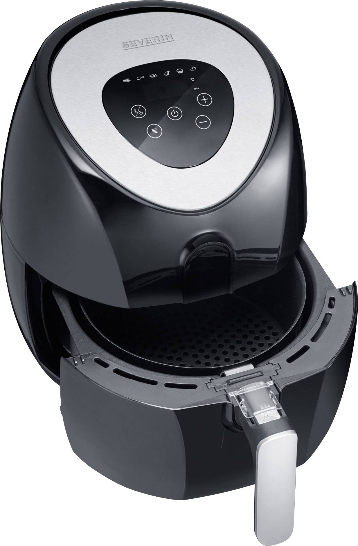 Severin Heißluft-Fritteuse 3.2 l 1500 W Edelstahl (gebürstet)