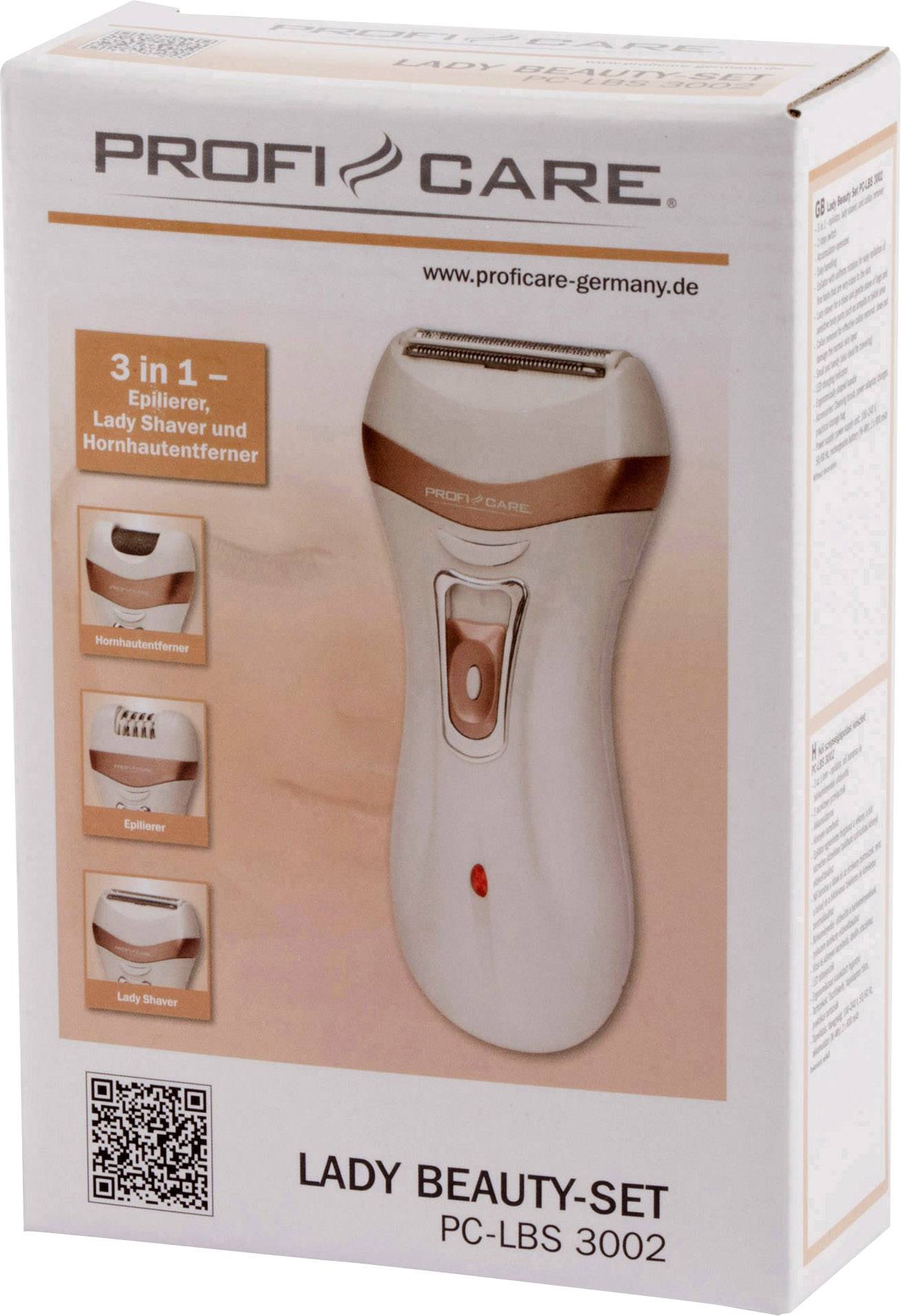 PROFI CARE Lady Beauty Set PC-LBS3002 ws