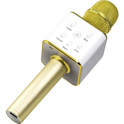 Technaxx BT-X31 Bluetooth® Lautsprecher AUX, USB Gold, Weiß