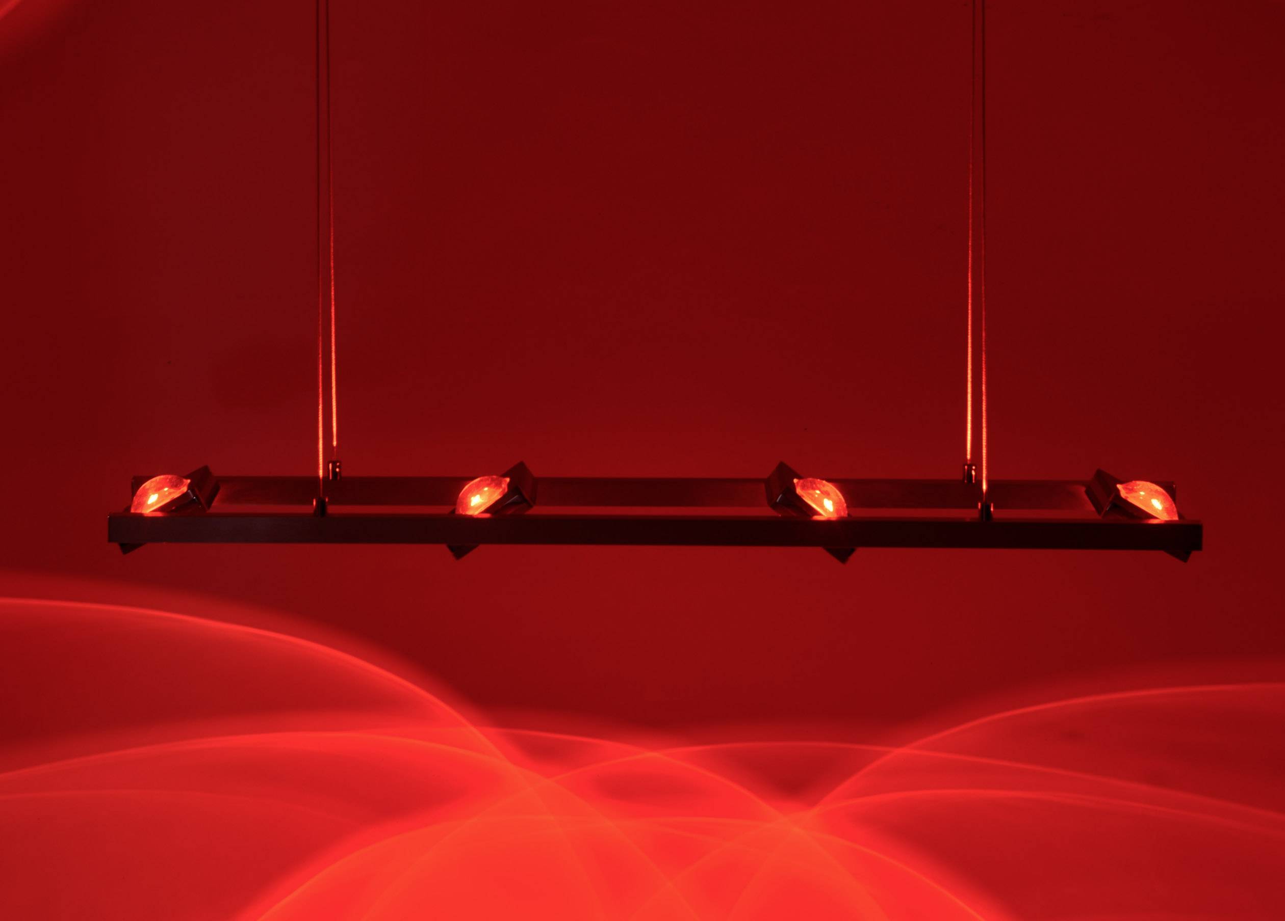 Paul Neuhaus Q® LED-Pendelleuchte Q®-Fisheye LED fest eingebaut 24 W RGBW