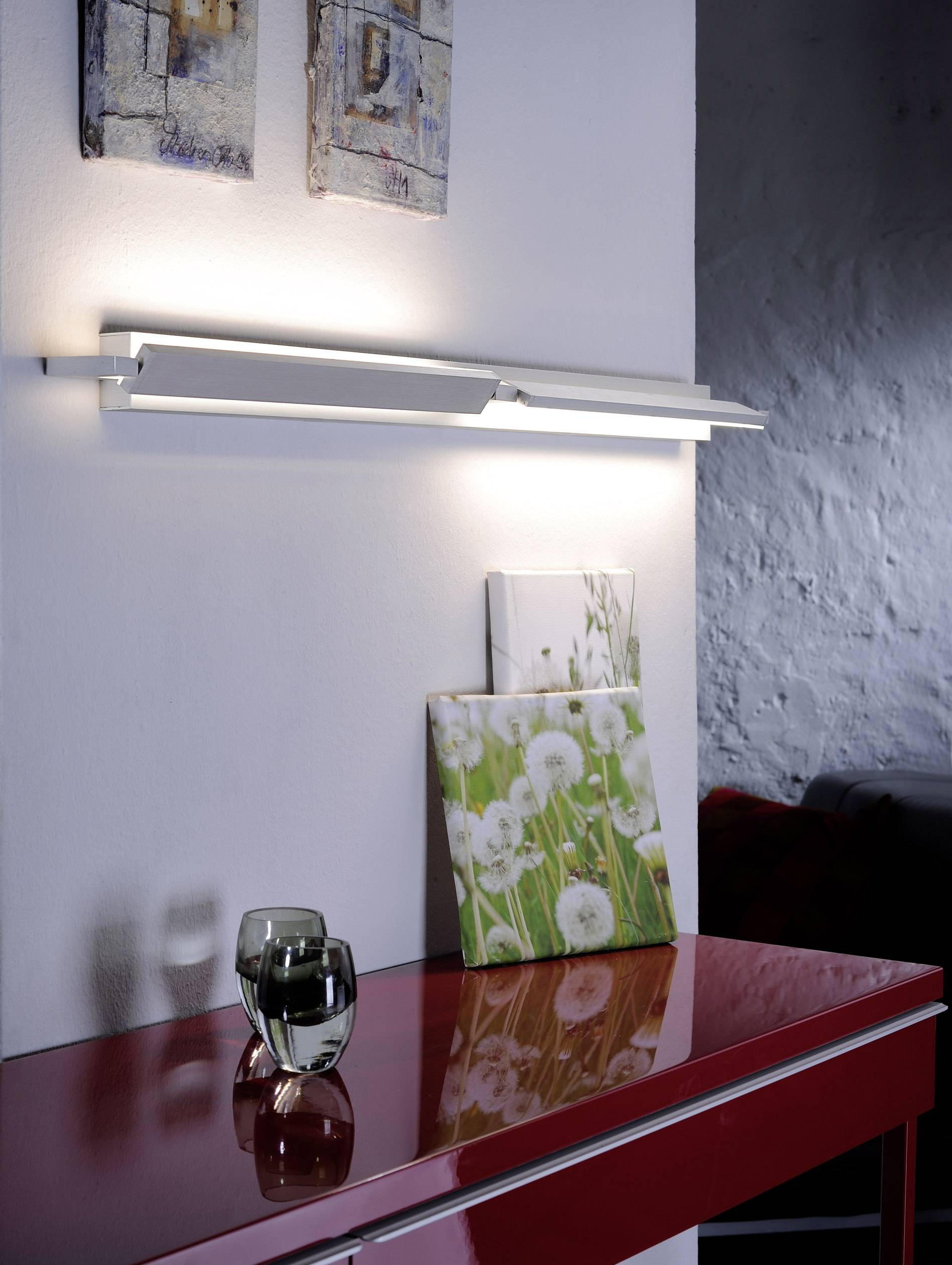 Paul Neuhaus Q® LED Decken- und Wandleuchte Q®-Matteo LED fest eingebaut 22 W Warmweiß, Neutralweiß, Tageslichtweiß