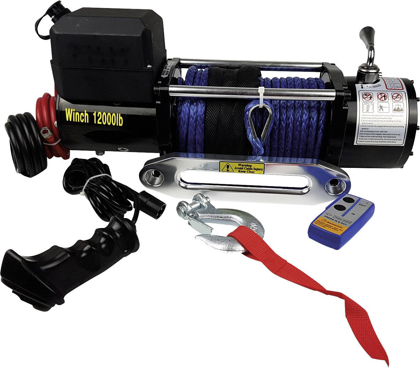 Berger & Schröter Seilwinde 31765 Zugkraft (rollend)=10800kg Funk-Fernbedienung