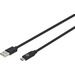 HP USB-Kabel USB 2.0 USB-A Stecker, USB-C™ Stecker 3.00 m Schwarz