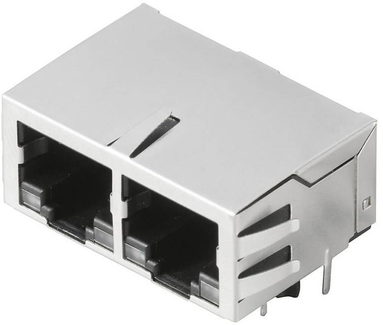 Weidmüller Buchse, Einbau horizontal Polzahl Sensoren 8 Silber, Schwarz 180 St.