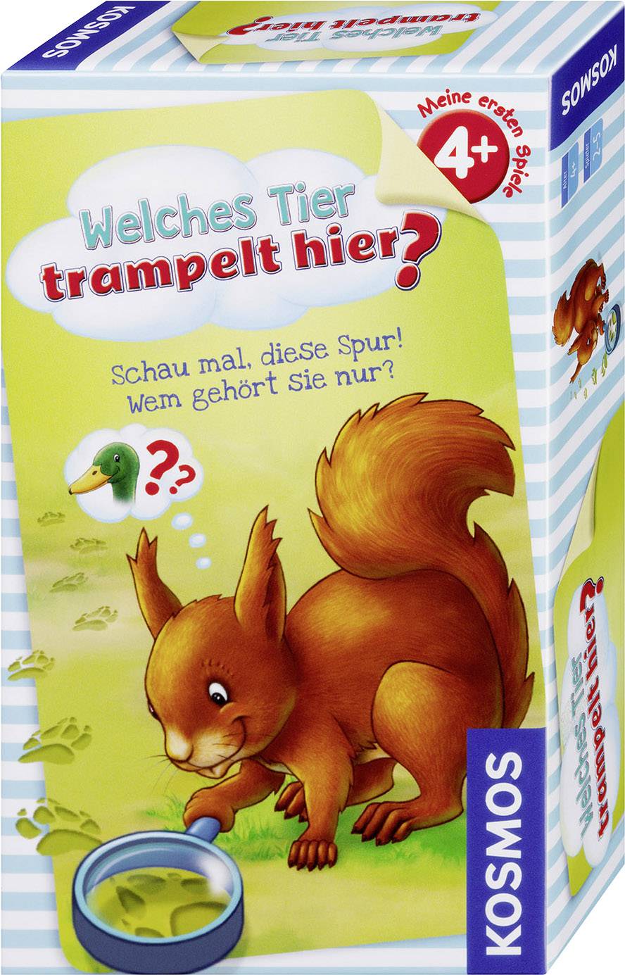 Kosmos Welches Tier trampelt hier?