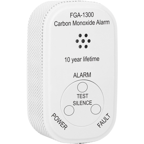 Smartwares FGA-13000 Kohlenmonoxid-Melder inkl. 10 Jahres-Batterie, mit internem Sensor batteriebet