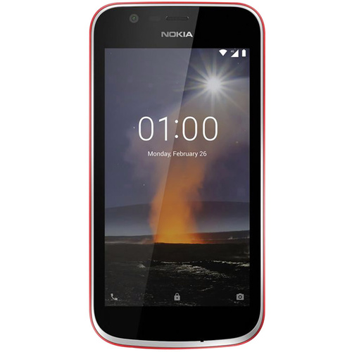 Nokia 1 Smartphone 8GB 4.5 Zoll (11.4 cm) Dual-SIM Android™ 8.0 Oreo 5 Mio. Pixel Rot