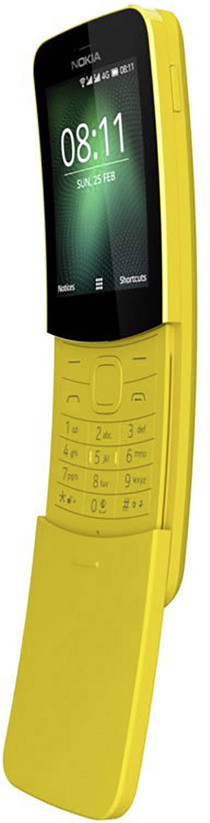Nokia 8110 4G Dual-SIM-Handy Gelb