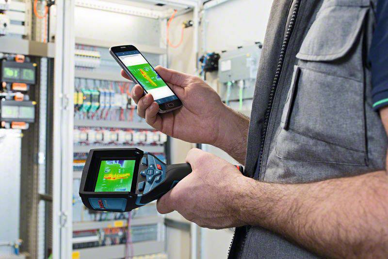 Bosch Professional GTC 400 C Wärmebildkamera -10 bis +400°C 160 x 120 Pixel