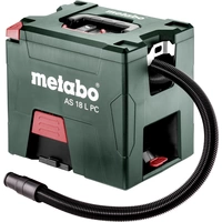Metabo AS 18 L PC 602021850 Trockensauger Set 7.50 l ohne Akku, Staubklasse L zertifiziert Metabo AS 18 L PC 602021850 Trockensauger Set 7.50 l ohne Akku, Staubklasse L zertifiziert