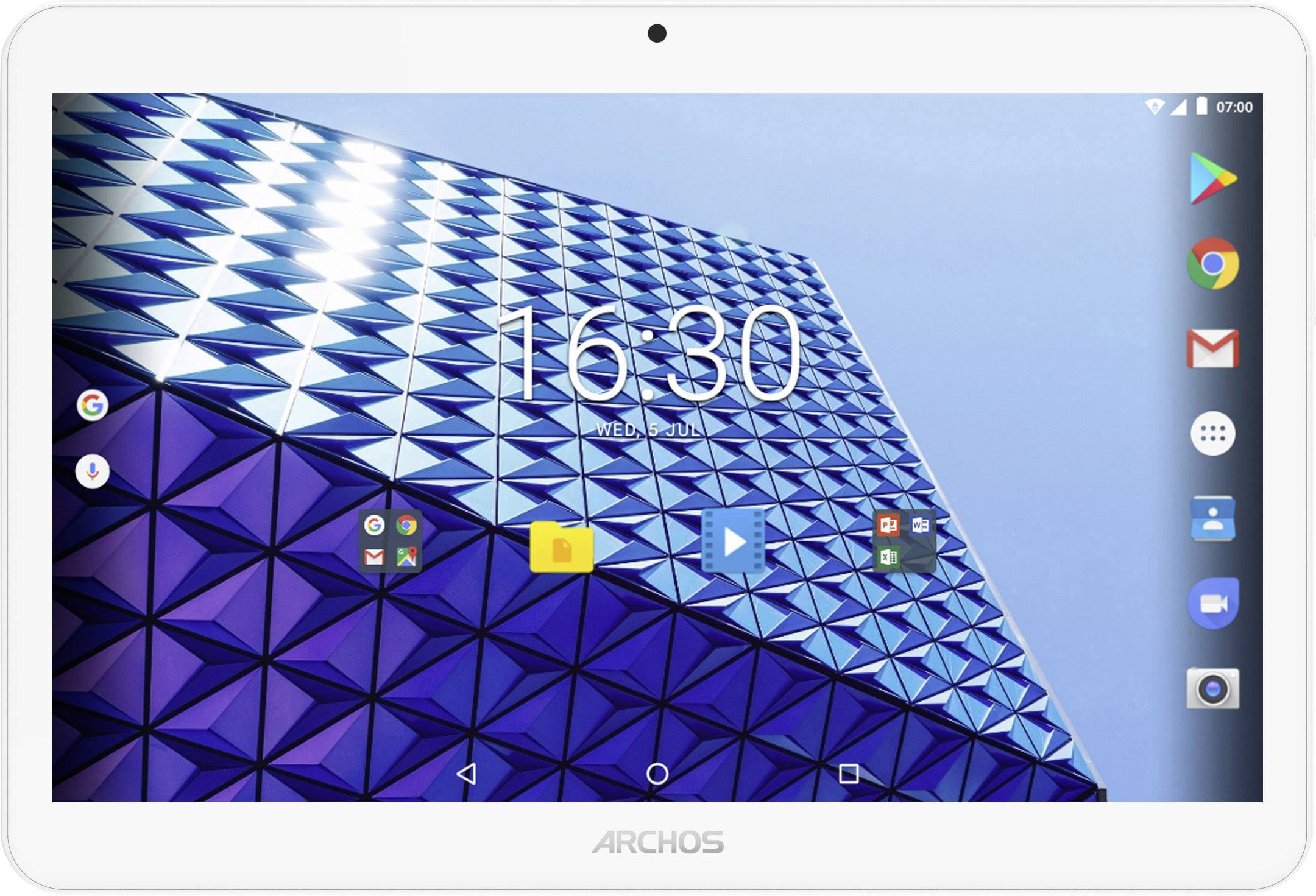Archos Access 101 3G Android-Tablet 25.7 cm (10.1 Zoll) 32 GB WiFi, UMTS/3G, GSM/2G Grau, Weiß 1.3 GHz Quad Core Android™ 7.0 Nougat 1024 x 600 Pix