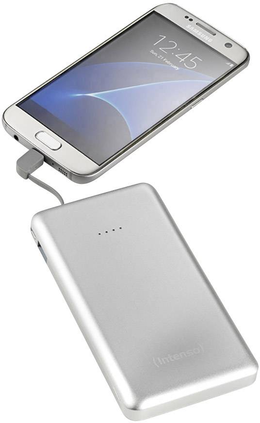 Intenso Slim S 10000 Powerbank (Zusatzakku) LiPo 10000 mAh 7332531