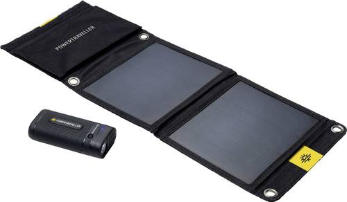 Power Traveller Powerbank Sport 25 Solar Kit PTL-SPK025 Solar-Ladegerät Ladestrom Solarzelle 1400mA